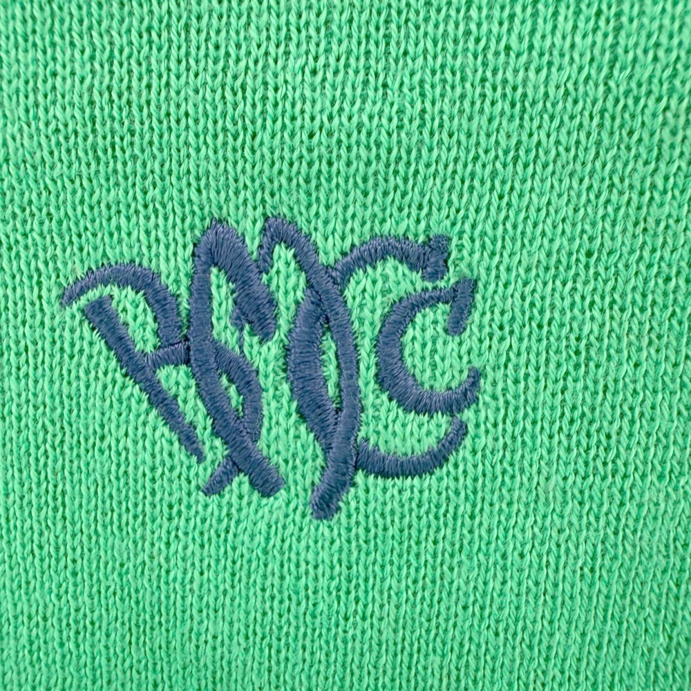 Lot of 2 Polo Golf Ralph Lauren Mens XL Cotton V-Neck Sweater Vests Pink Green - Picture 6 of 9